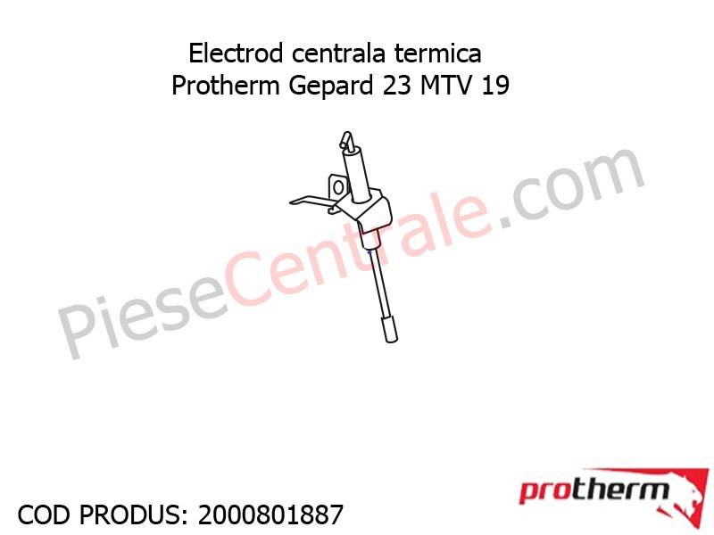 Poza Electrod centrala termica Protherm Gepard 23 MTV 19