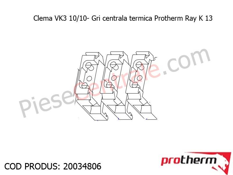 Poza Clema VK3 10/10- Gri centrala termica Protherm Ray K 13