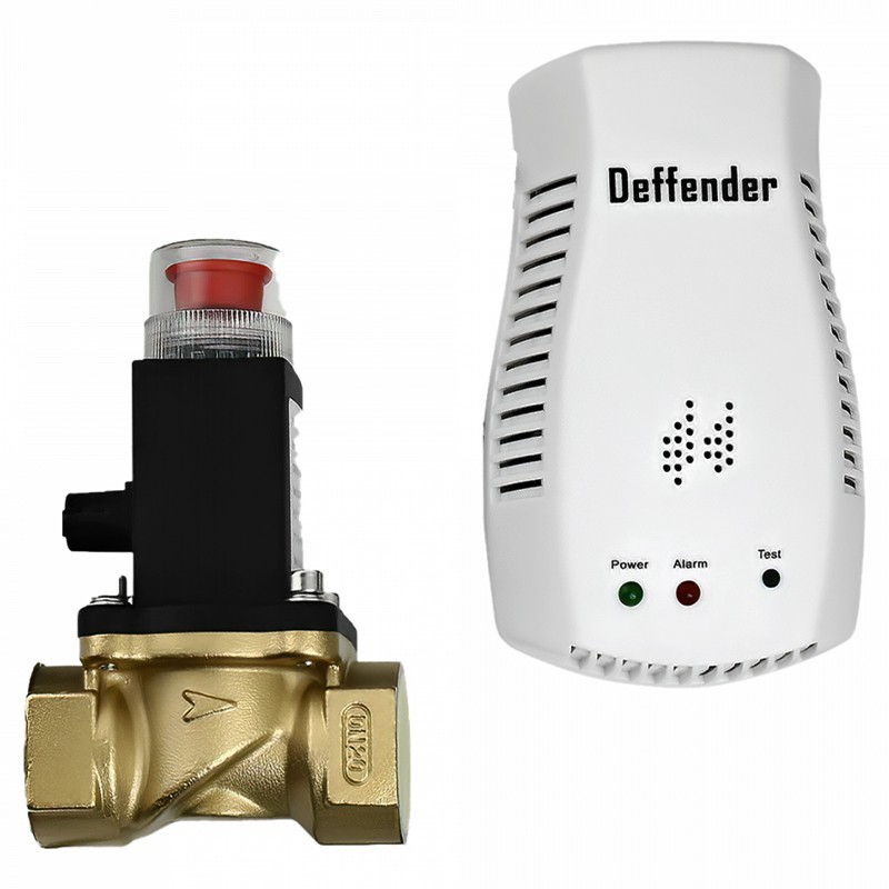 Poza Detector de gaz Division Gas Deffender SDI + electrovalva. Poza 8415