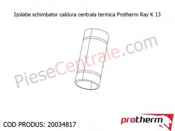 Poza Izolatie schimbator caldura centrala termica Protherm Ray K 13