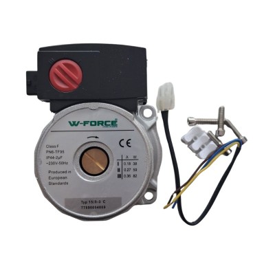 Poza Motor pompa circulatie W-FORCE 15/5-3 C 82 W Ferroli Domiproject F, Fereasy, Divatech, Domina N, Vaillant, Viessmann, Bosch si Buderus 39818451, WLM01. Poza 19573